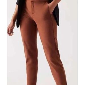 Athleta Terracotta Skinny Trousers